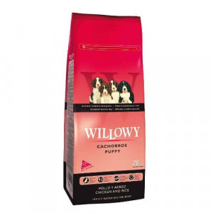 WILLOWY DOG PUPPY sausā barība kucēniem Vista, rīsi 20kg